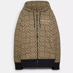COACH AUTHENTIC Signature Zip Hoodie